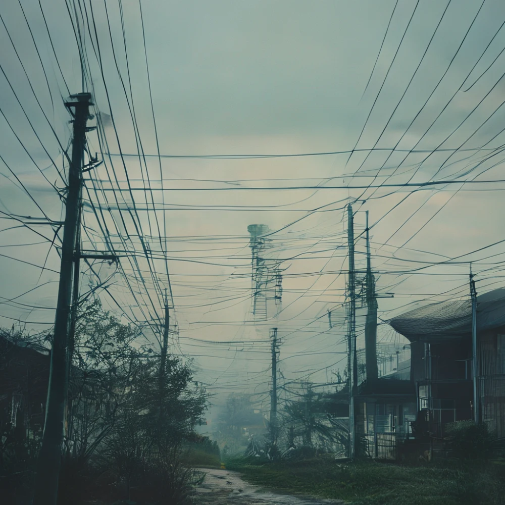 CCTV network cable