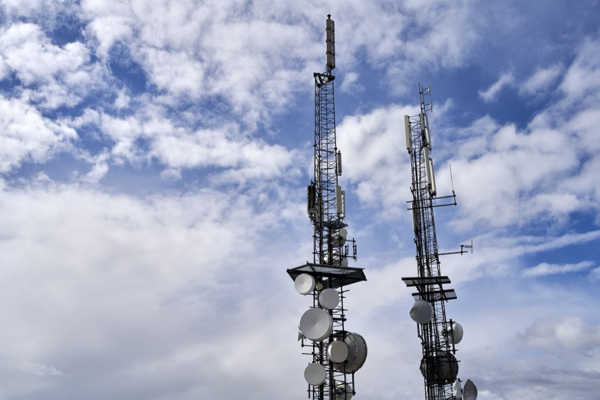 Antenne 5G en milieu ouvert