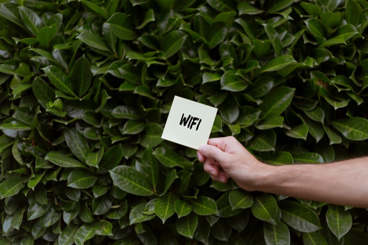 rota 5g com sinal wifi