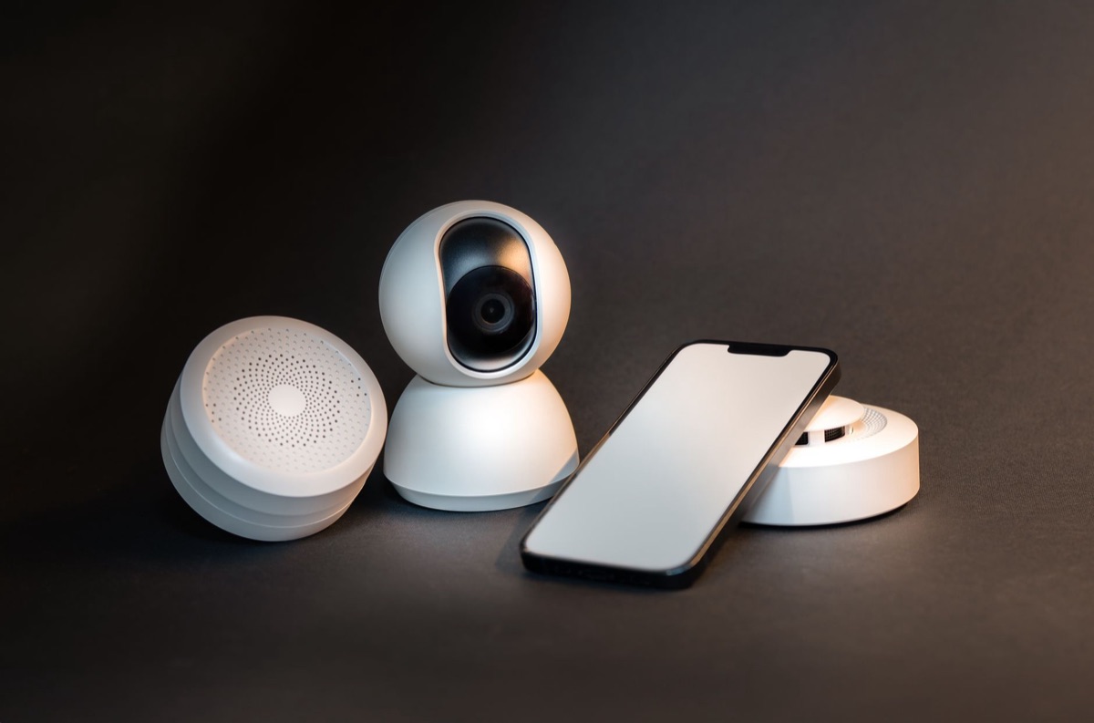 Rete wireless con diversi dispositivi collegati