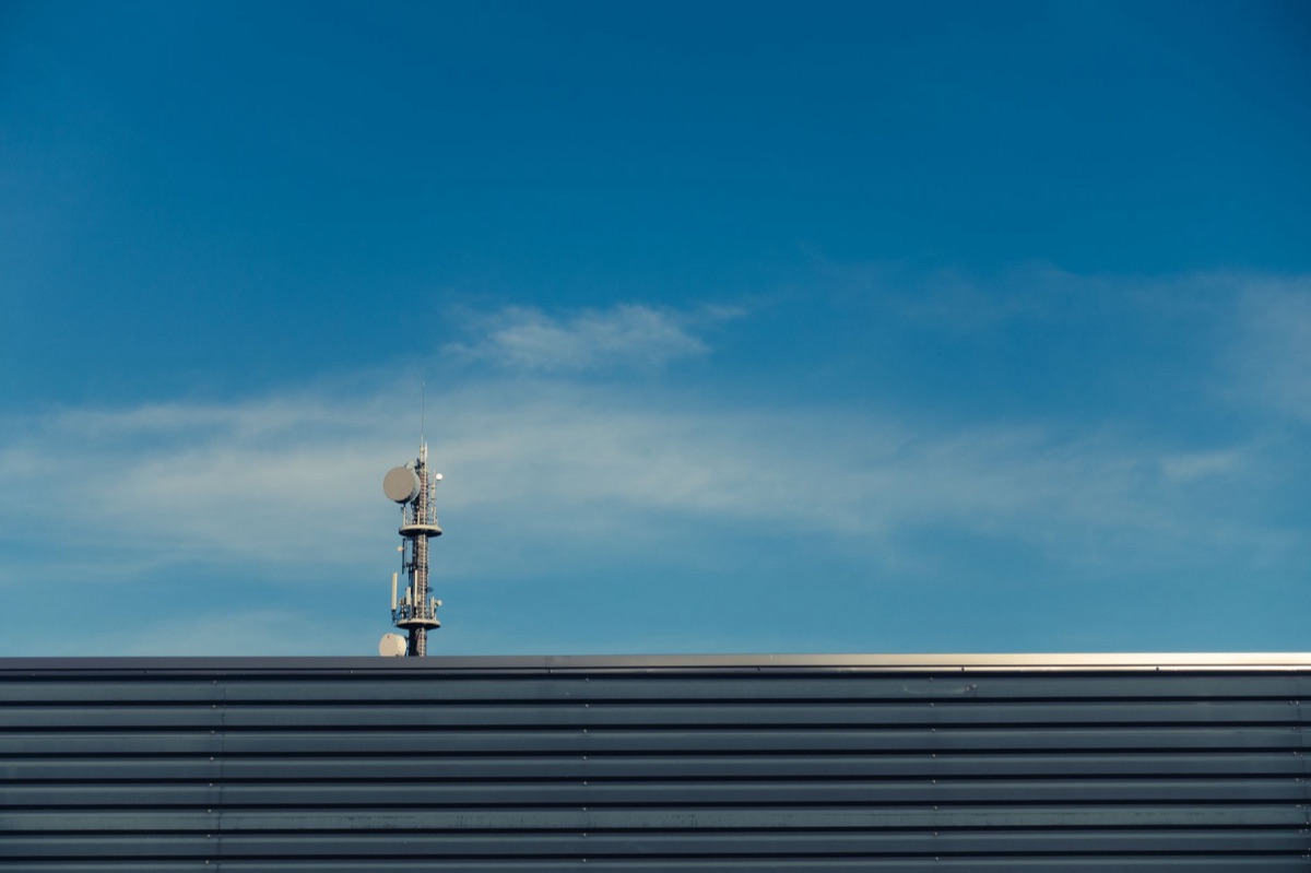 rotação de antena sem fio