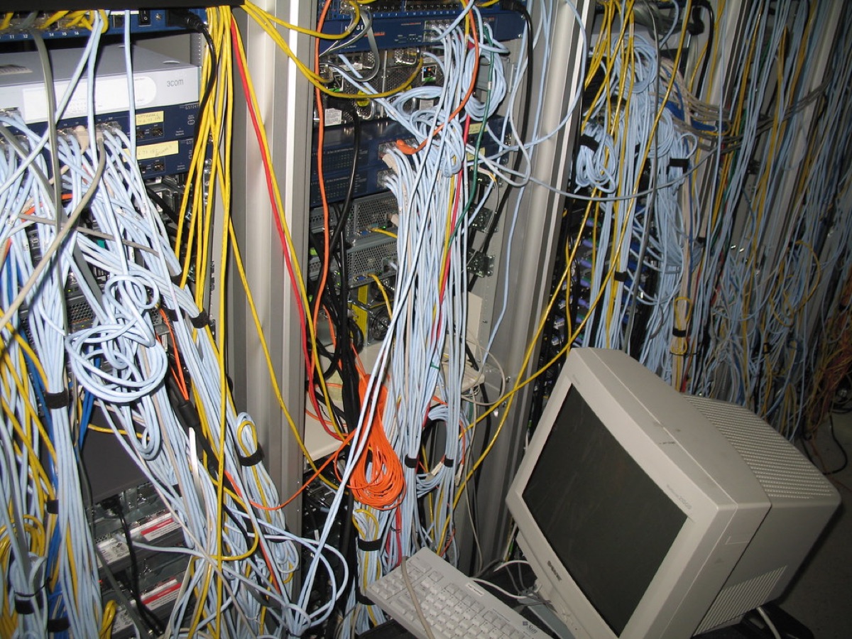 Netzwerk-Kabel-Verbindung