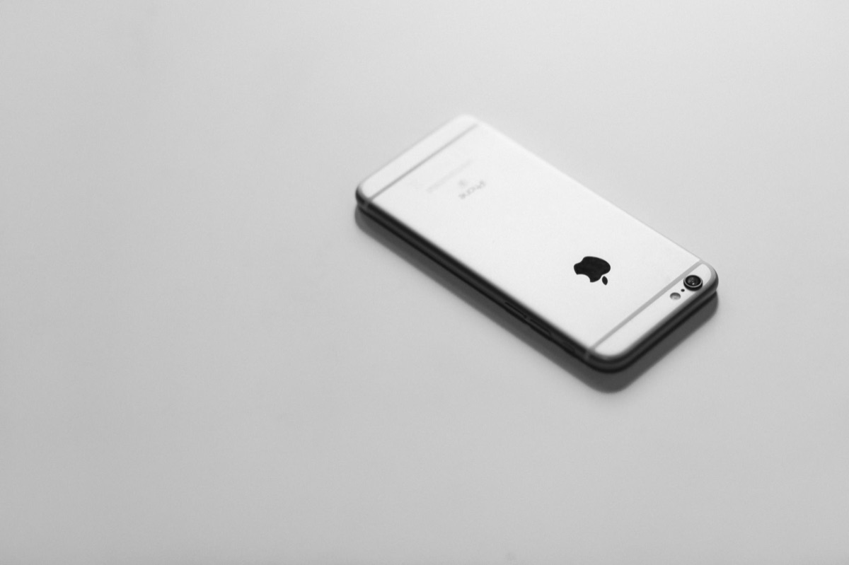 Wireless router and smartphone side by side